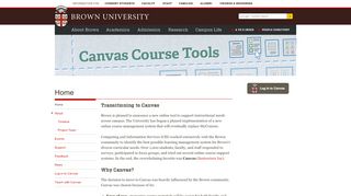 
                            11. Home | Canvas Course Tools - Brown University