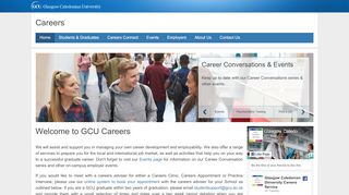
                            1. Home | Careers - Glasgow Caledonian University