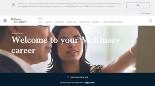 
                            3. Home | Careers | McKinsey & Company