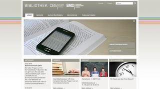 
                            13. Home » CBS Bibliothek