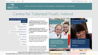 
                            5. Home | Centre for Talented Youth, Ireland | DCU