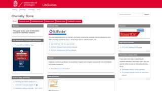 
                            9. Home - Chemistry - LibGuides at University of Groningen