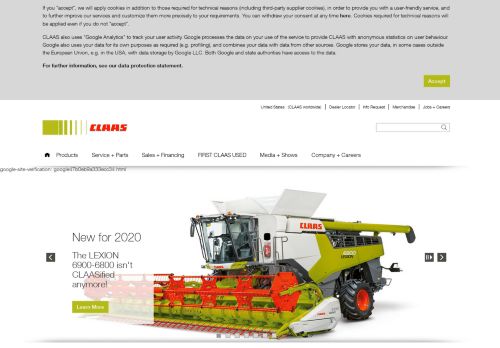 
                            7. Home | CLAAS