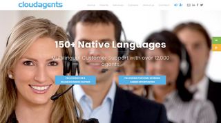 
                            8. Home – CloudAgents – Multilingual Contact Center Services