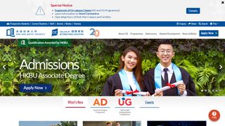 
                            5. Home - College of International Education - Hong Kong ... - HKBU