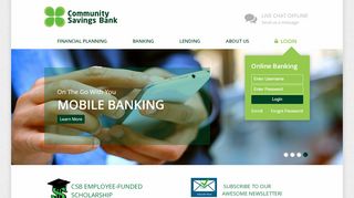 
                            4. Home | Community Savings Bank (Bethel, OH)