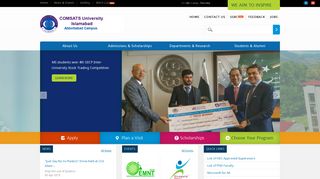 
                            9. Home | COMSATS University Islamabad | Abbottabad ...