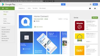 
                            10. Home Connect – Apps bei Google Play