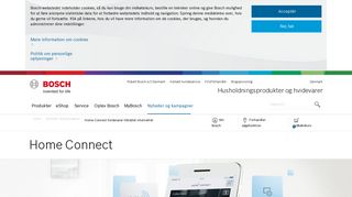 
                            4. Home Connect hvidevarer tilkoblet internettet - Bosch