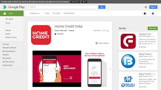 
                            6. Home Credit India - Google Play पर ऐप्लिकेशन
