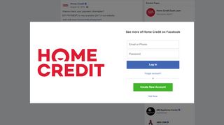 
                            8. Home Credit - Wanna check your payment information? MY... | Facebook