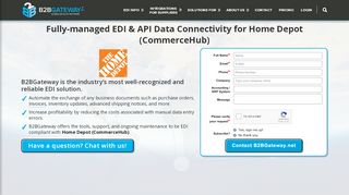 
                            10. Home Depot (CommerceHub) EDI | B2BGateway