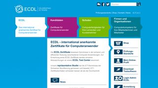 
                            2. Home - ECDL European Computer Driving Licence