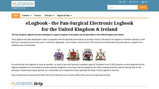 
                            6. Home - eLogbook | Electronic Surgical Logbook Project