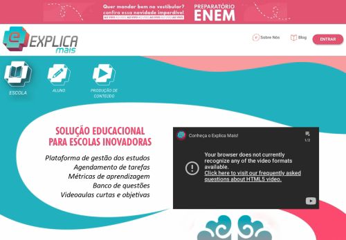 
                            4. Home | Explica Mais | Plataforma de Estudos para ENEM ...