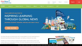 
                            3. Home | First News for Schools - An Award Winning Education Literacy ...