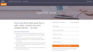
                            12. Home Free by OpenDNS