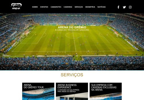 
                            6. Home | Grêmio Arena - O maior complexo multiuso da América Latina