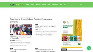 
                            12. Home Grown School Feeding Programme (HGSFP) | AgroNigeria