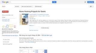 
                            9. Home Hacking Projects for Geeks