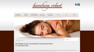 
                            2. Home - Hamburg Relaxt - Mobile Massage & Betriebliches ...