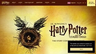 
                            13. Home | Harry Potter and the Cursed Child London
