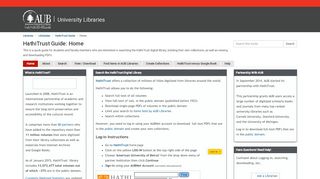 
                            10. Home - HathiTrust Guide - LibGuides at American ...