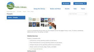 
                            7. Home - Hoopla - Hoopla - All Guides at Eugene Public Library