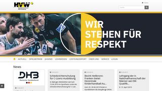 
                            2. Home: HVW - Handballverband Württemberg e.V.