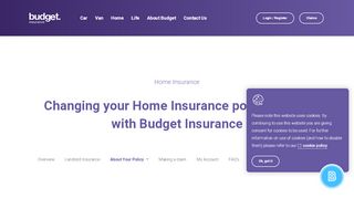 
                            13. Home Insurance Policy Details | Budget Insurance