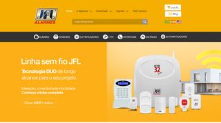 
                            2. Home - JFL Alarmes, maior fabricante de alarmes e cercas elétricas