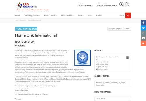 
                            11. Home Link International - CGS ResourceNet
