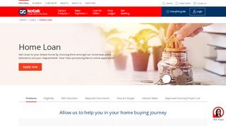 
                            13. Home Loan - Apply for a Home Loan/Housing Loan Online - Kotak Bank