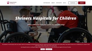 
                            10. Home - Love to the rescue® | Shriners Hospitals for Children®