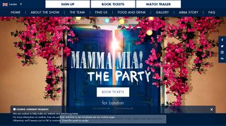 
                            9. Home | MAMMA MIA! THE PARTY