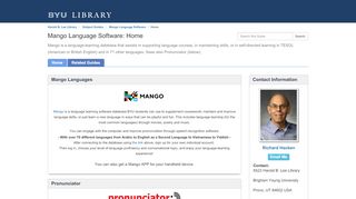 
                            10. Home - Mango Language Software - Subject Guides at Brigham ...