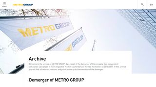 
                            4. Home - METRO GROUP Archive