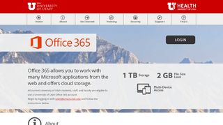 
                            8. Home - Office 365 - The University of Utah