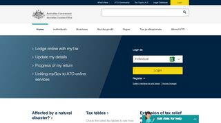 
                            7. Home page | Australian Taxation Office