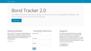 
                            2. Home Page - Bond Tracker 2.0