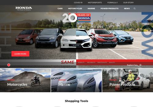 
                            4. Home Page | Honda South Africa