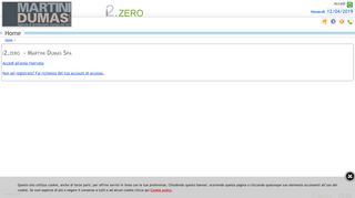 
                            2. Home Page - i2.zero - Martini Dumas spa