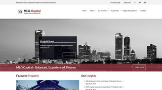 
                            11. Home Page - MLG Capital MLG Capital