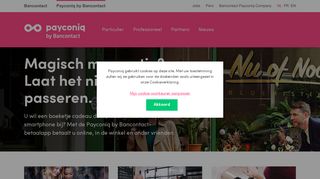 
                            7. Home page | Payconiq by Bancontact