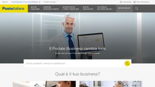 
                            4. Home Page Professionisti - Poste Italiane