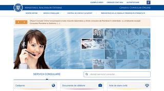 
                            2. Home Page - Servicii Consulare