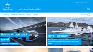 
                            6. Home page - thyssenkrupp RHQ Brazil