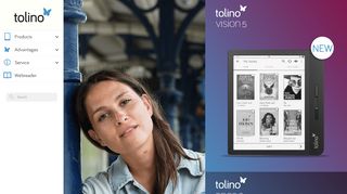 
                            9. Home page - tolino eReader Global