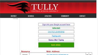 
                            11. Home Page | Tully School District