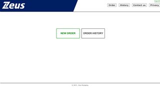 
                            2. Home Page - Web orders - Zeus Packaging